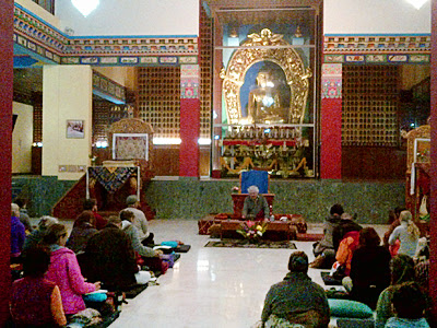 Lama Jampa Thaye teaching at KIBI