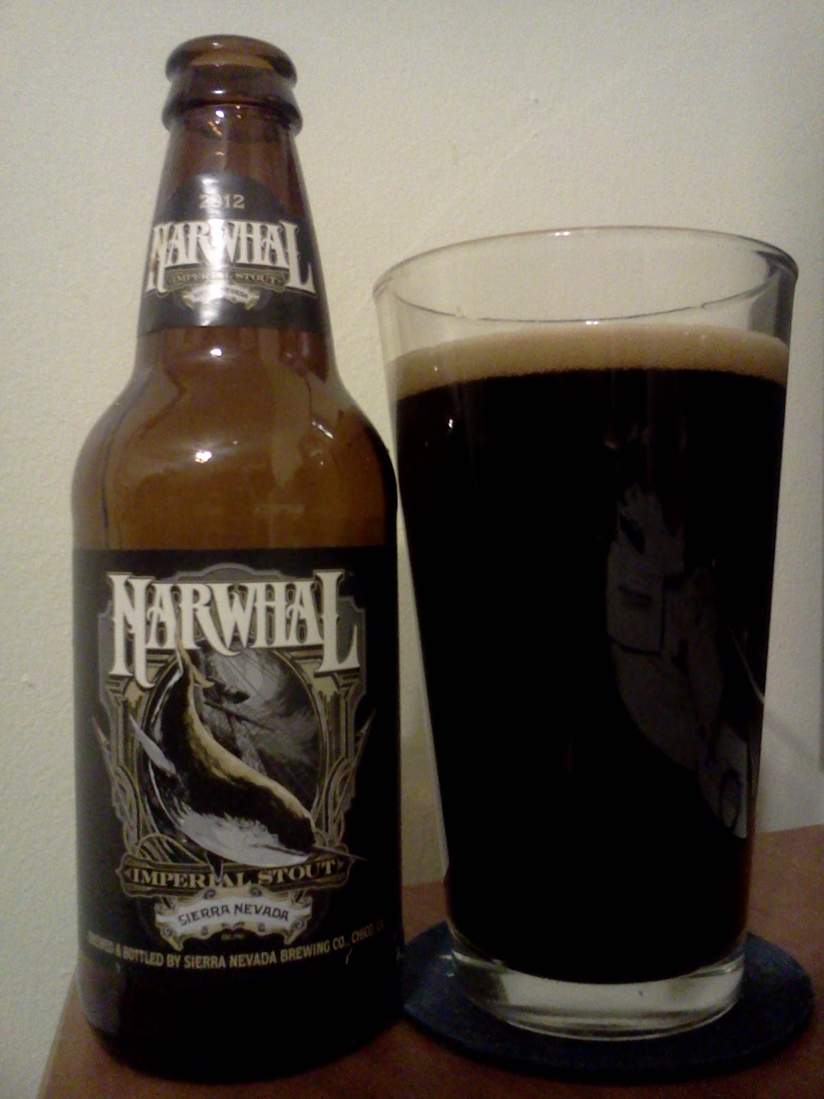 Drinkin' and Modelin' Beer Review Sierra Nevada Narwhal Imperial Stout