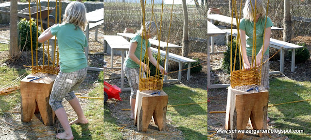 Ein Schweizer Garten Kreatives aus Weiden