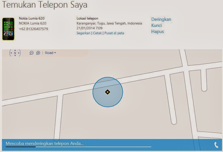 Menemukan Windows Phone yang hilang Menemukan Windows Phone yang hilang