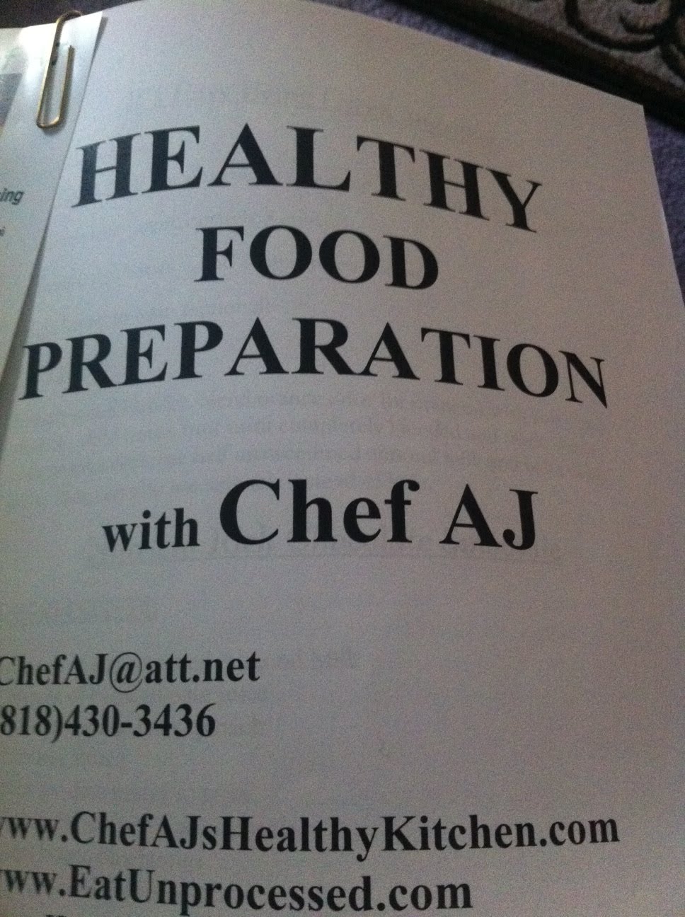 Cooking with Chef AJ Foodie Obsessions