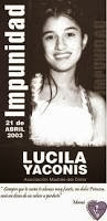 Basta de impunidad en el caso Lucila Yaconis