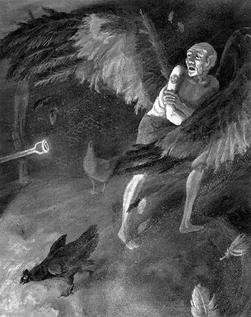 Sparknotes search results: a very old man with enormous wings