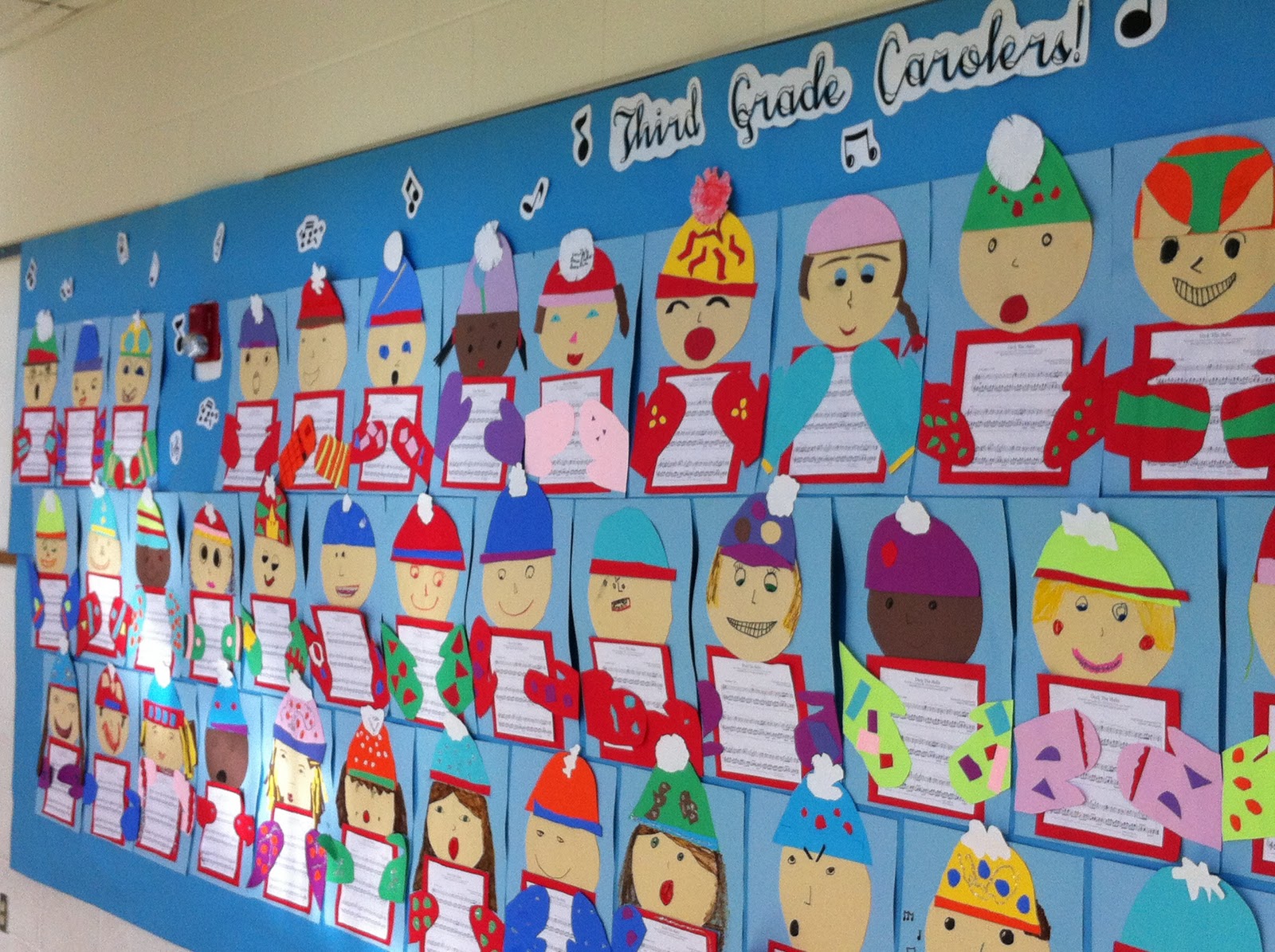 Apex Elementary Art: 3rd Grade Carolers