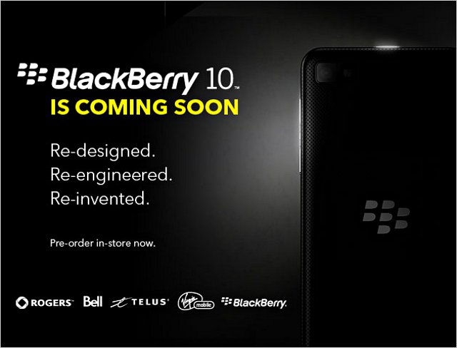 Δείτε ΕΔΩ live την παρουσίαση του blackberry 10.