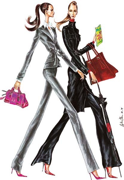 dibujos de chicas dibujos de chicas