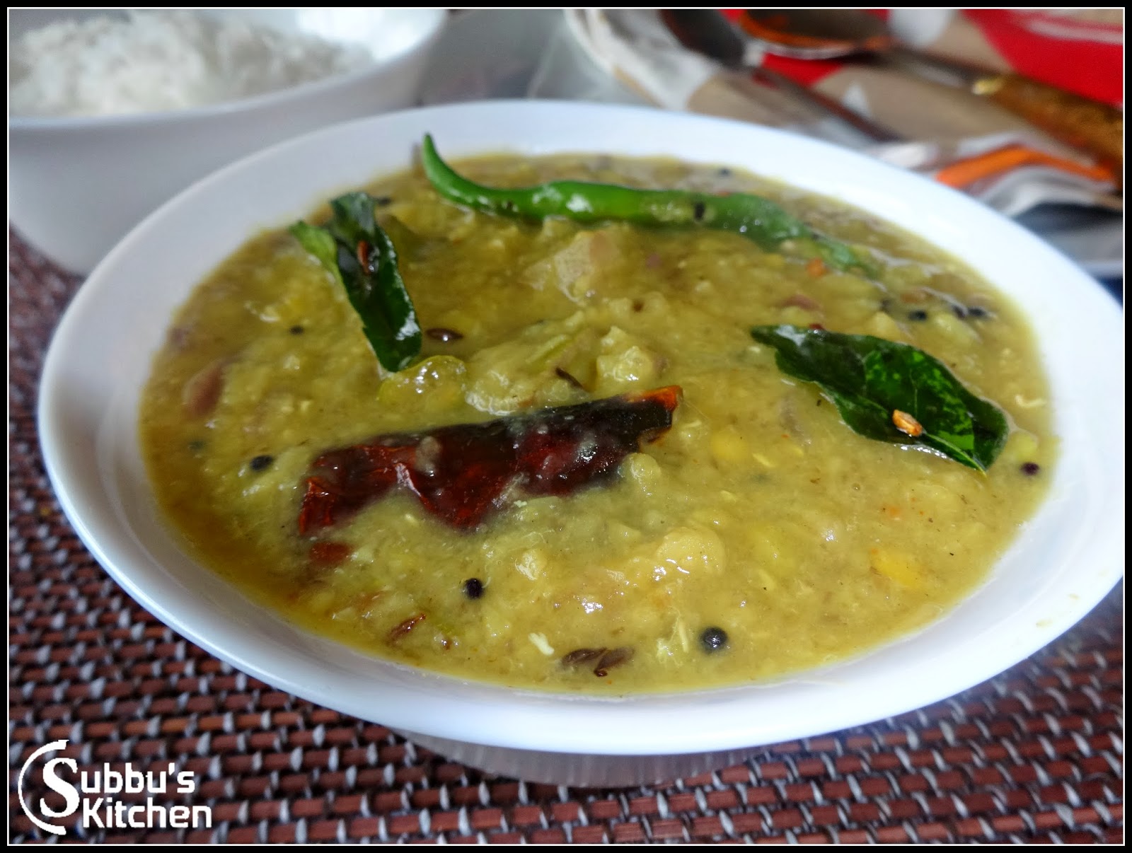Mango Dal Subbus Kitchen