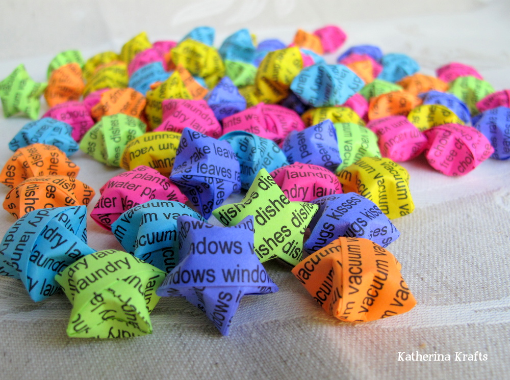 Lucky Origami Stars