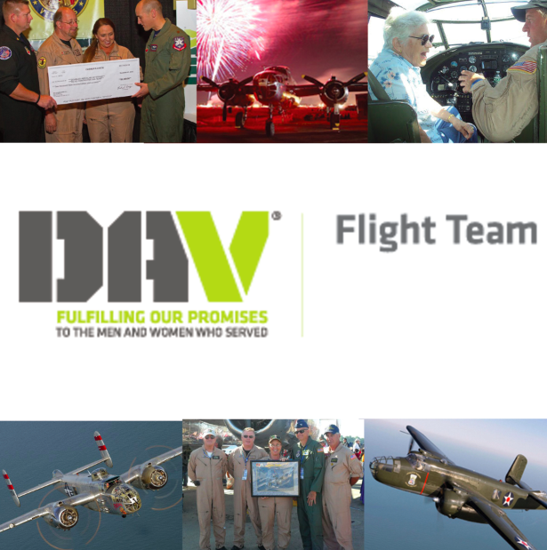 Disabled American Veterans Airshow Outreach B-25 Flight Team