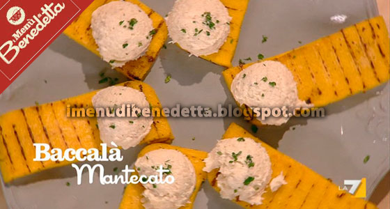 Baccalà Mantecato con Polenta di Benedetta Parodi