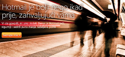 Microsoft Hotmail Windows brži, bolji, sigurniji Microsoft Hotmail Windows brži, bolji, sigurniji