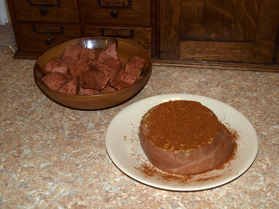 Pellet Smoker Cooking Smoked Old Fashioned Bung Bologna