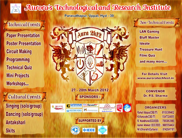 annual tech fest poster