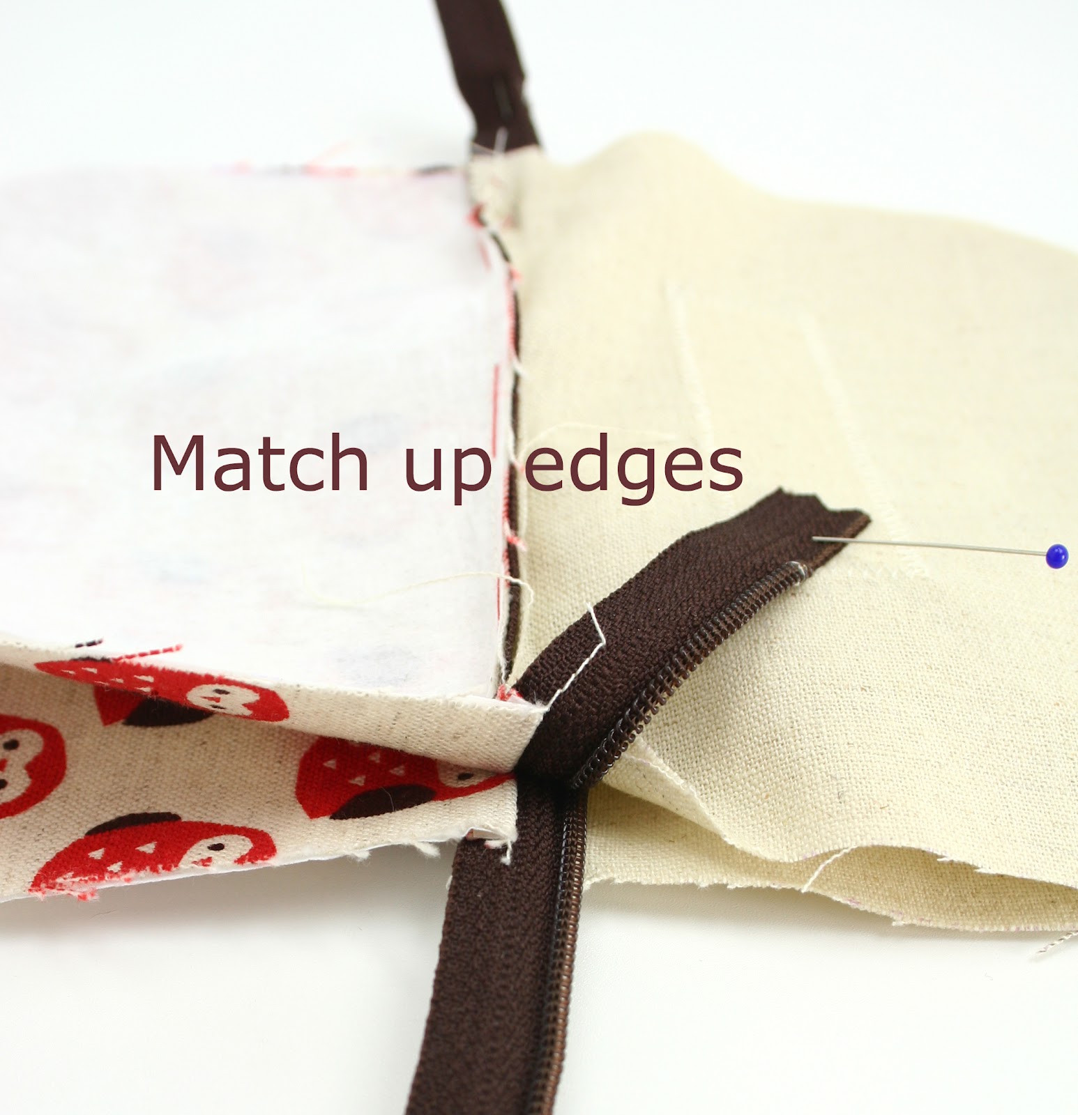 Hello Sugar Cane Handmade Zipper Pouch Tutorial