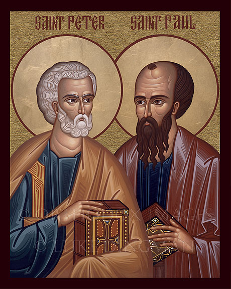 Saints Pierre e Paul dans images sacrée Peter%2526Paul_Ding6x8