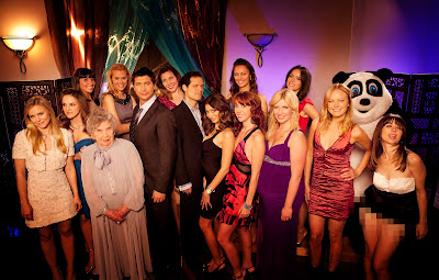 The cast of Burning Love