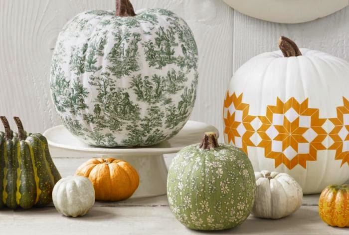 elegant pumpkin decoration