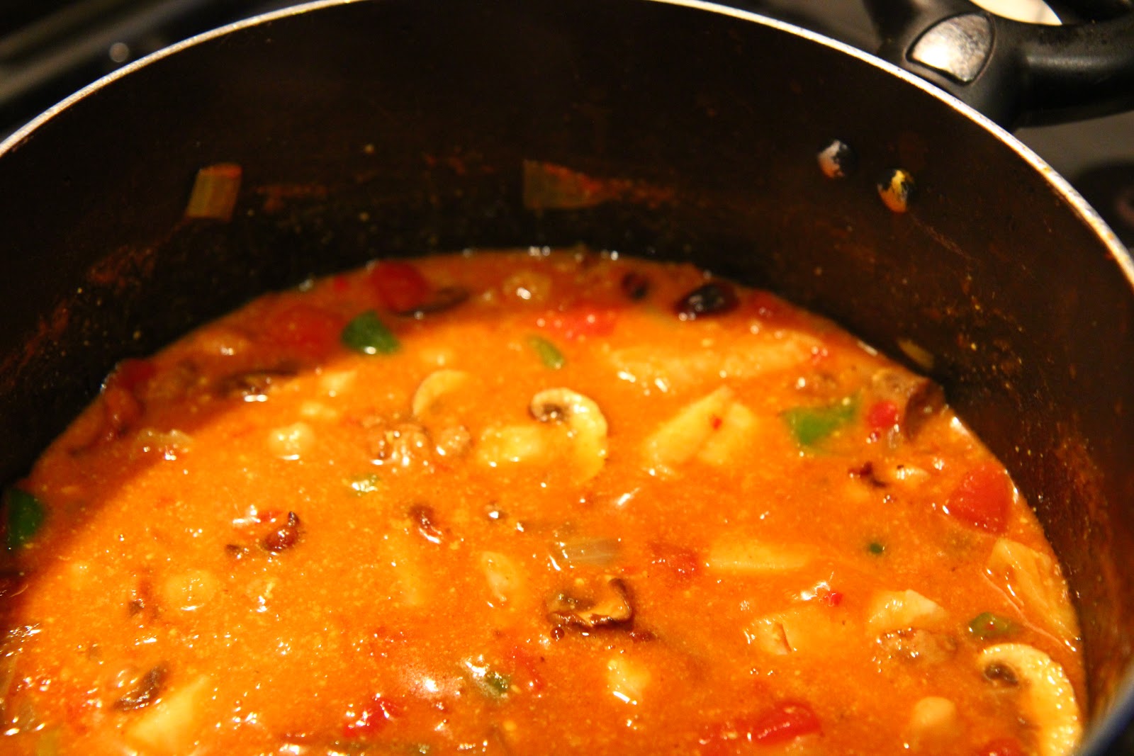 Mom's Kenyan Curry and then I cooked...