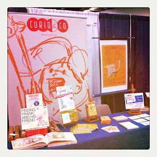 Curio and Co. Curio & Co. www.curioandco.com SDCC San Diego Comic-Con 20111 table in Small Press Section Cesare Asaro and Kirstie Shepherd Frank and His Friend, Gadabout TM1050 Debute