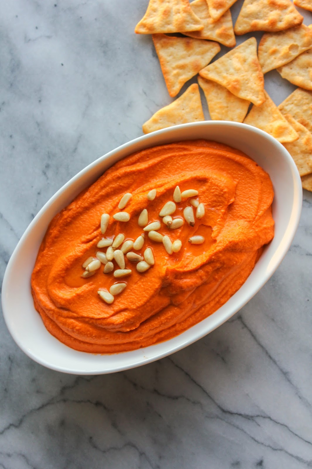 Roasted Red Pepper Hummus