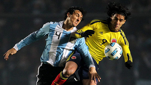 Argentina contra Colombia
