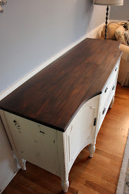 My Passion For Decor: Craigslist Buffet Turned Media Cabinet