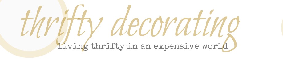 Thrifty Decorating Test