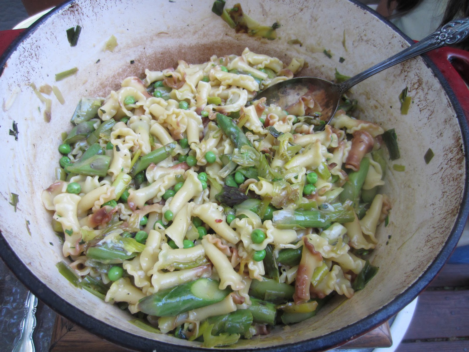 Sunday, dinner for two A Flavorful Pasta and Reinvigorated Sourdough