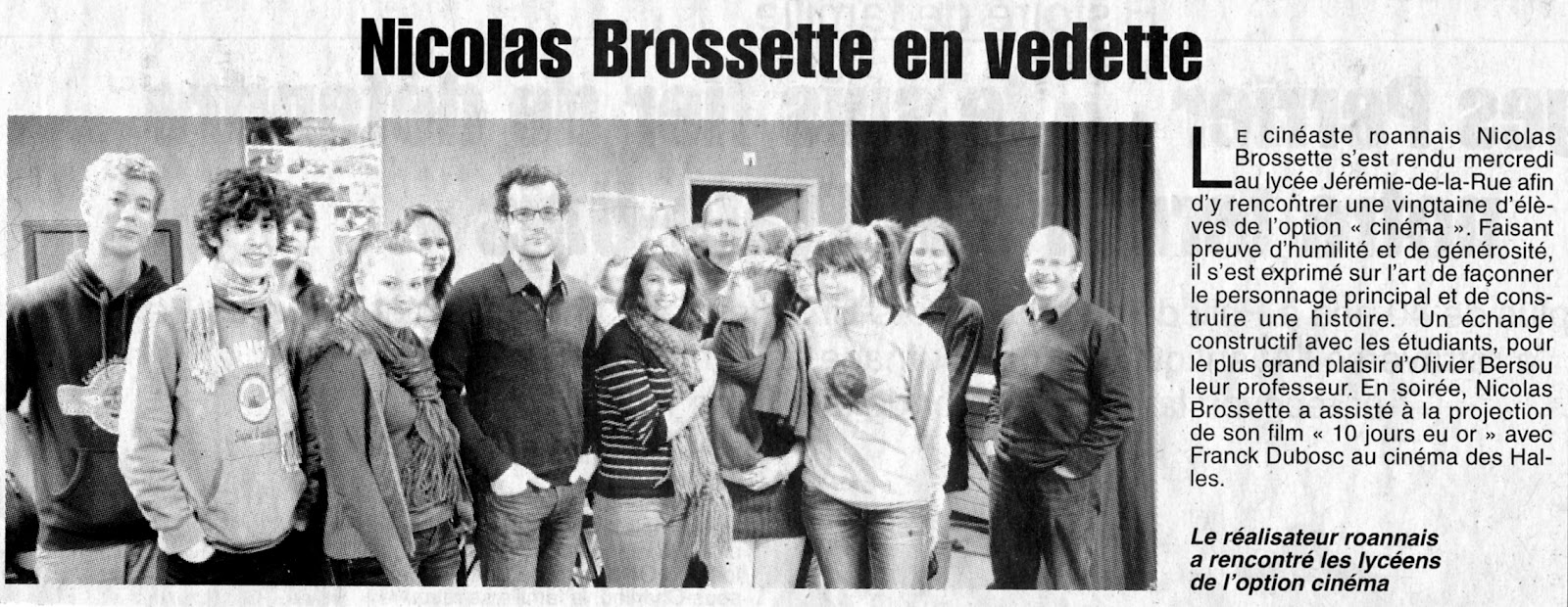 plus belle la vie rencontre thomas et nicolas