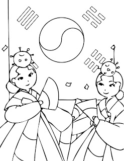 Just Wedeminute: Stats page and Korean coloring pages
