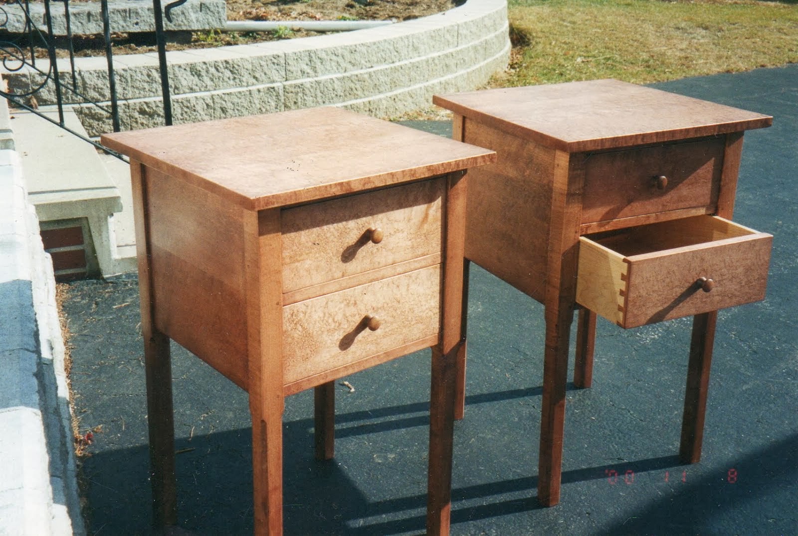 Two-Drawer Side Tables