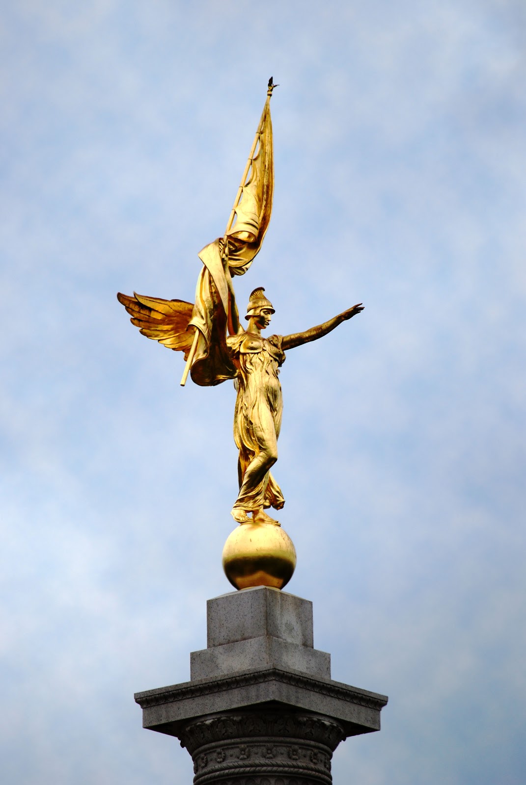 Stone Angel Photography WInged Victory The 1st Division Monument