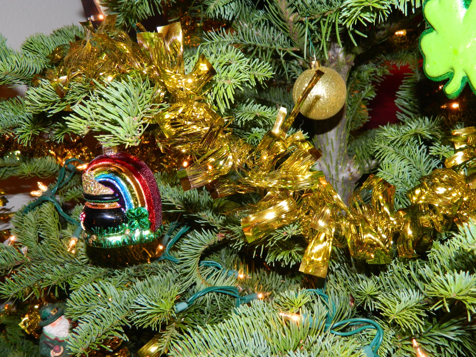 PolkaDotty Place Irish Christmas Tree