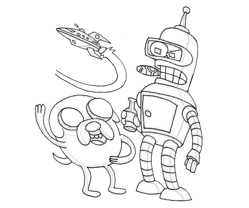 Jake The Dog Friends Coloring Pages jake-the-dog-friends-coloring-pages