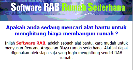 Menghitung rab dengan excel Menghitung rab dengan excel