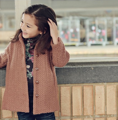 Amber moda coreana de estilo vintage para niñas  Pequeña Fashionista