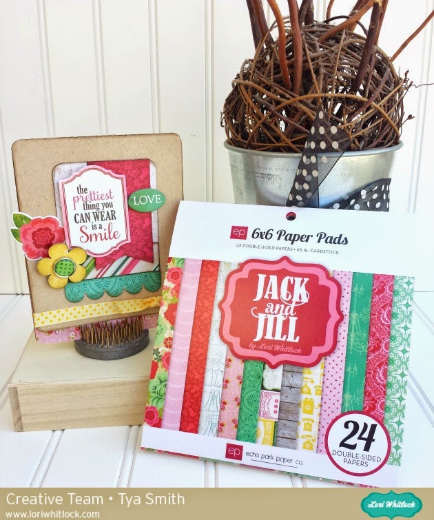 Using Your 6×6 Paper Pad Scraps Tutorial with Tya