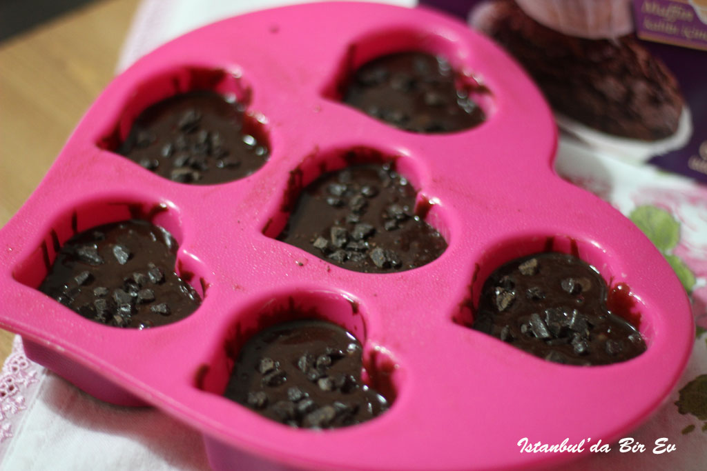 silikon muffin kek kalıbı nasıl kullanılır