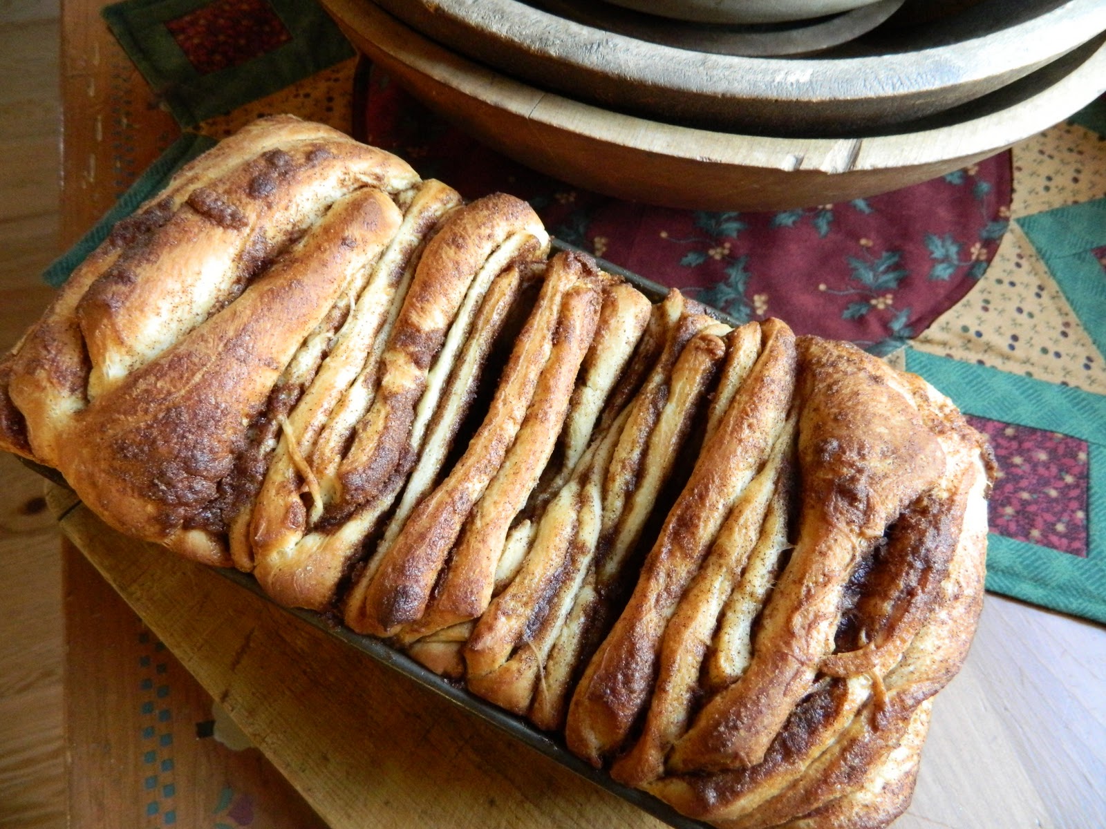 The Wednesday Baker CINNAMON PULL APART BREAD