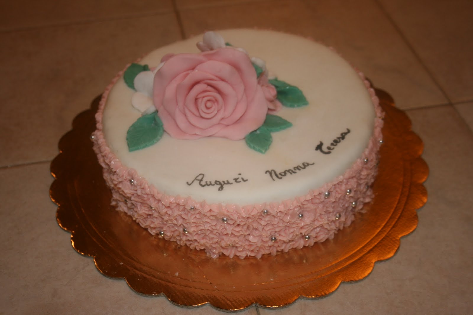 ROBIN'S CAKE: BUON COMPLEANNO MAMMA