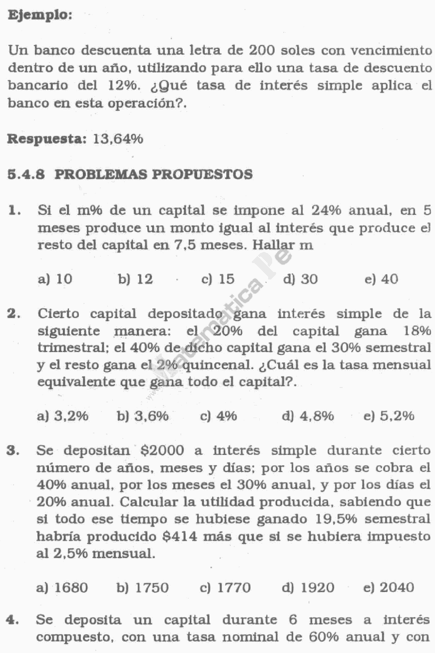 Porcentaje Capital E Interes | porcentaje capital e interes interes y descuento problemas Porcentaje Capital E Interes | porcentaje capital e interes interes y descuento problemas