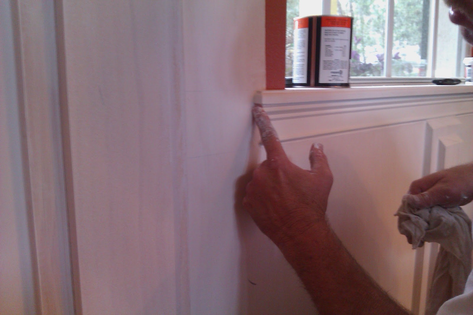 Painting Tampa Bay Custom Built Trim Work and Wainscot Tampa florida