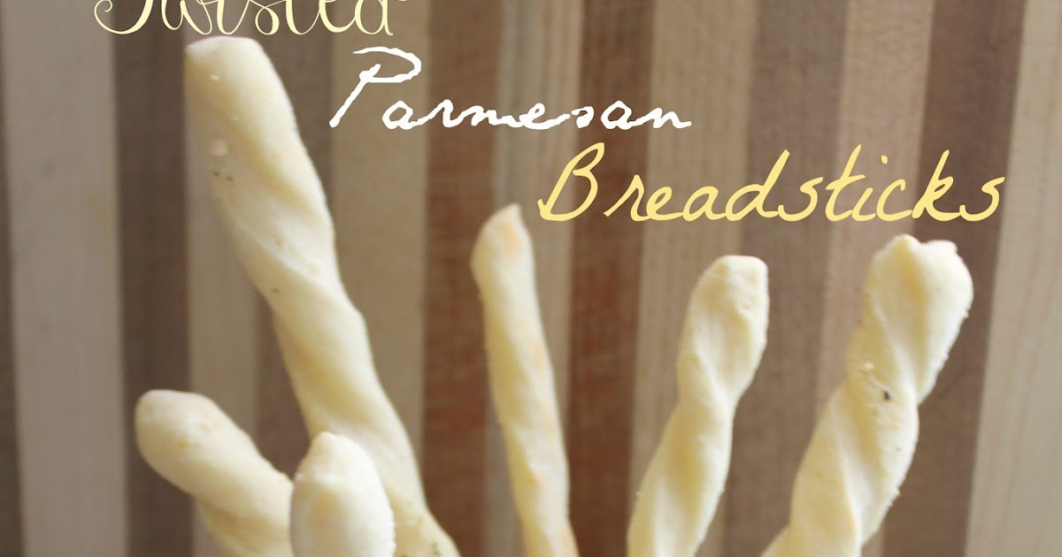 Cook and Craft Me Crazy Twisted Parmesan Breadsticks