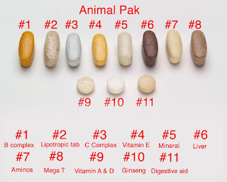 Iz Online Shop: :Animal Pak (multivitamin)