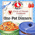 Circle of Friends 25 One-Pot Dinners - Free Kindle Non-Fiction