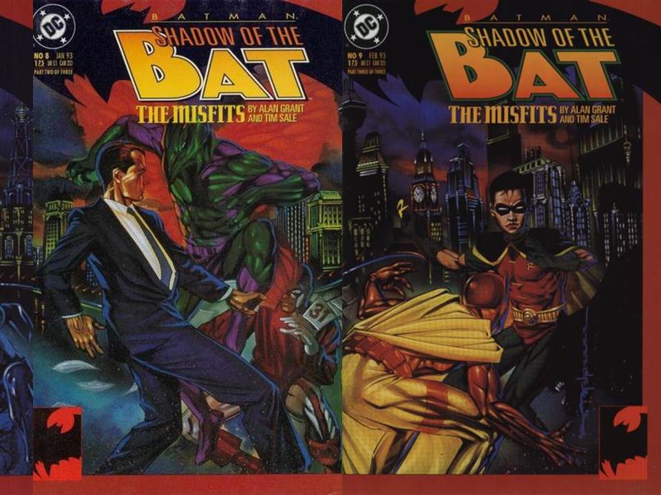 Dave's Comic Heroes Blog Gotham Guide Killer Moth, Amygdala and Anarky