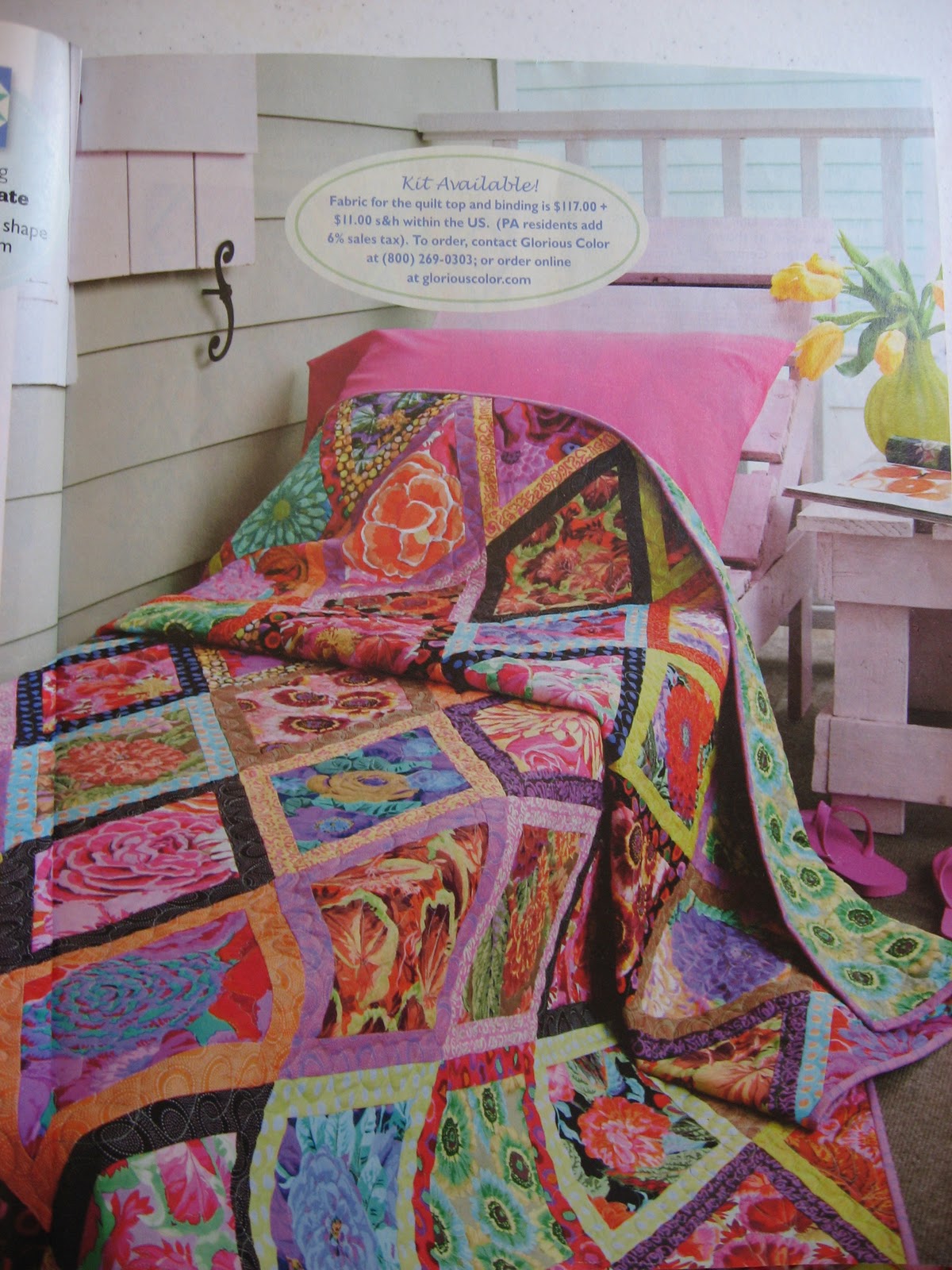 Creative Chicks Quilt Club Challenge Quilt 2