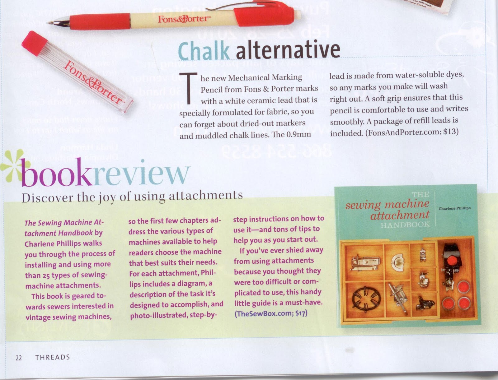 Stitchery! Sewing Machine Attachments, Needle, and Thread Charlene