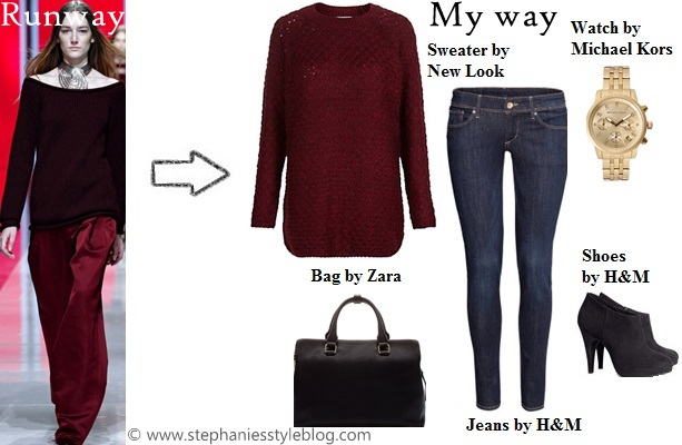 Stephanie's Styleblog: Fall/Winter Trend #9: Burgundy (+ 4 Outfit Fall/Winter Trend #9: Burgundy (+ 4 outfit ideas) - Stephanie's Styleblog: Fall/Winter Trend #9: Burgundy (+ 4 Outfit