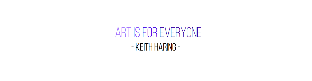 Keith Haring quote